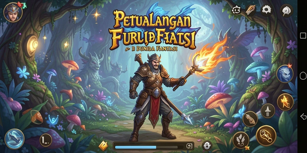 Tampilan gameplay petualangan seru di 234E.