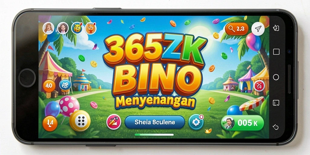 Tampilan menarik dari gameplay Bingo di 365ZK