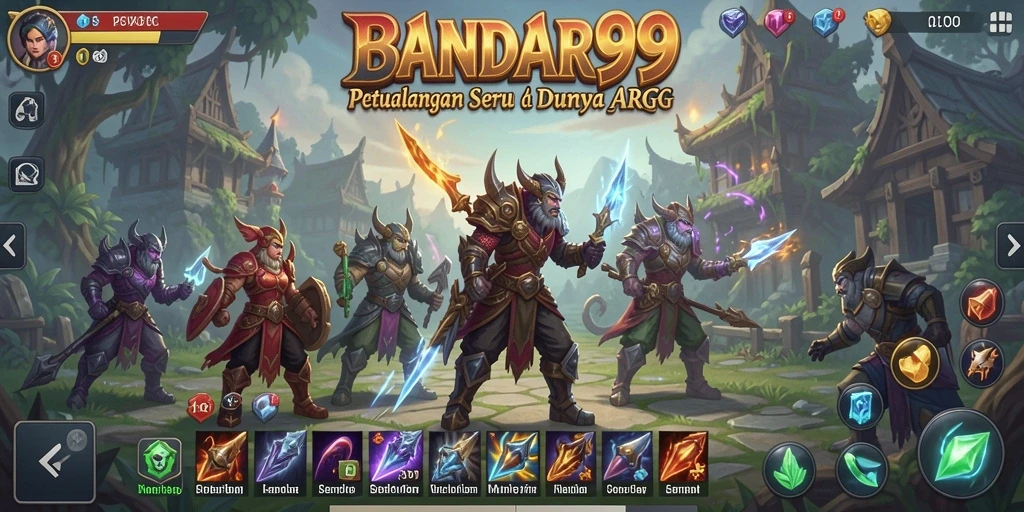 Screenshot gameplay BANDAR99 yang menampilkan aksi seru dalam dunia ARPG.