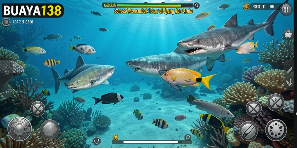 Gameplay seru menembak ikan di BUAYA138 yang penuh warna.