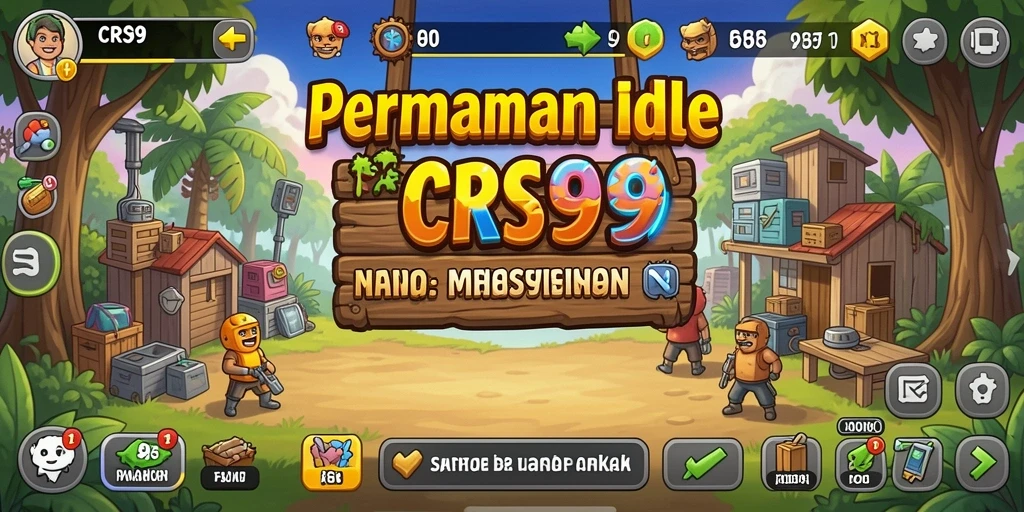 Tampilan gameplay yang menarik dari <strong>CRS99</strong> dengan elemen idle yang memikat.