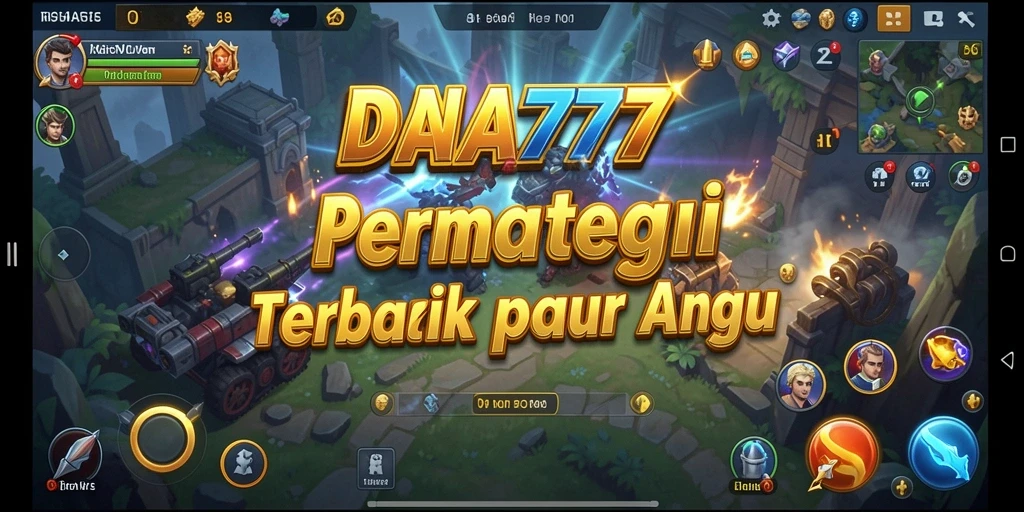 Tampilan utama DANA777 menampilkan pertempuran strategi yang seru.