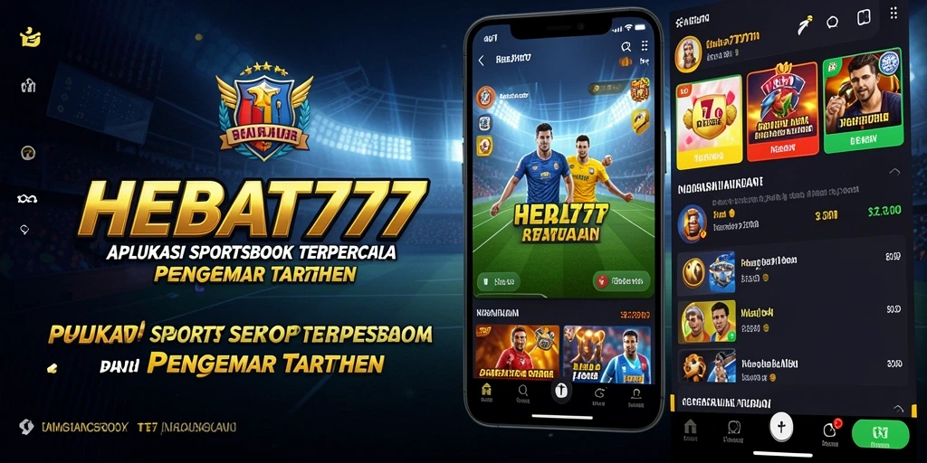 Tampilan utama HEBAT777 saat gameplay taruhan olahraga.