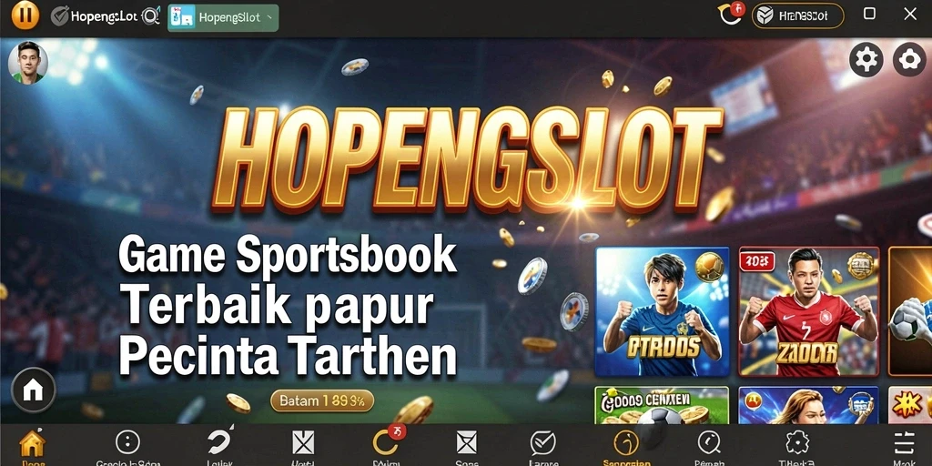 Tampilan gameplay HOPENGSLOT yang menarik saat bertaruh.