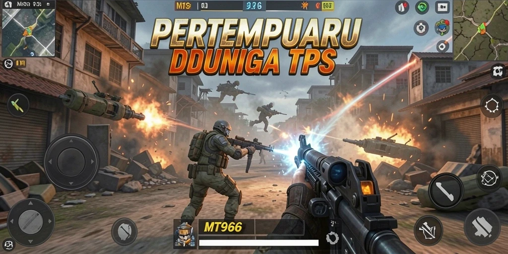 Gameplay seru dan menegangkan di MT966.