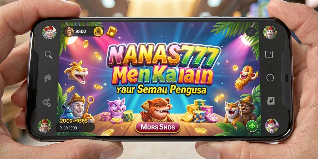 Tampilan menawan gameplay NANAS777 dengan elemen Kasino yang seru.