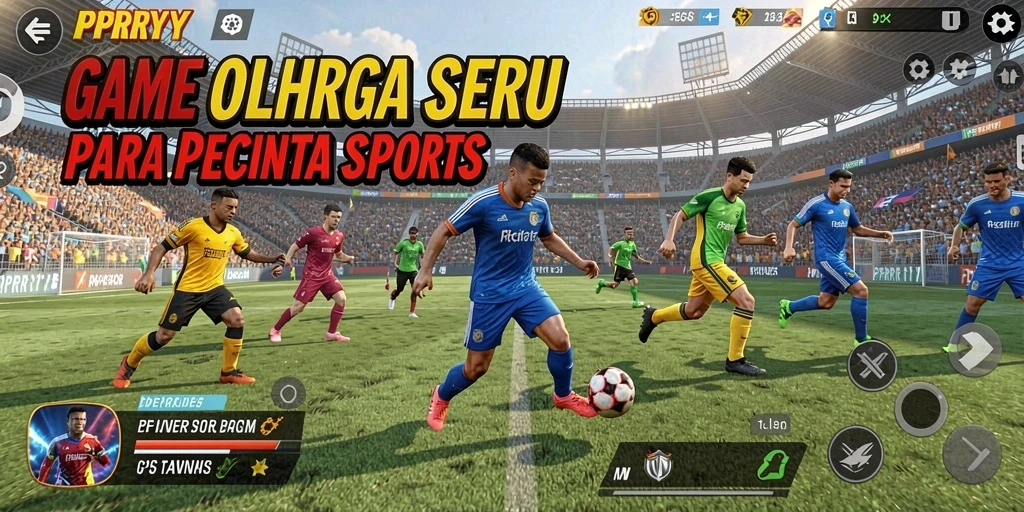 Tampilan gameplay PPRRYY dengan aksi olahraga yang mendebarkan.