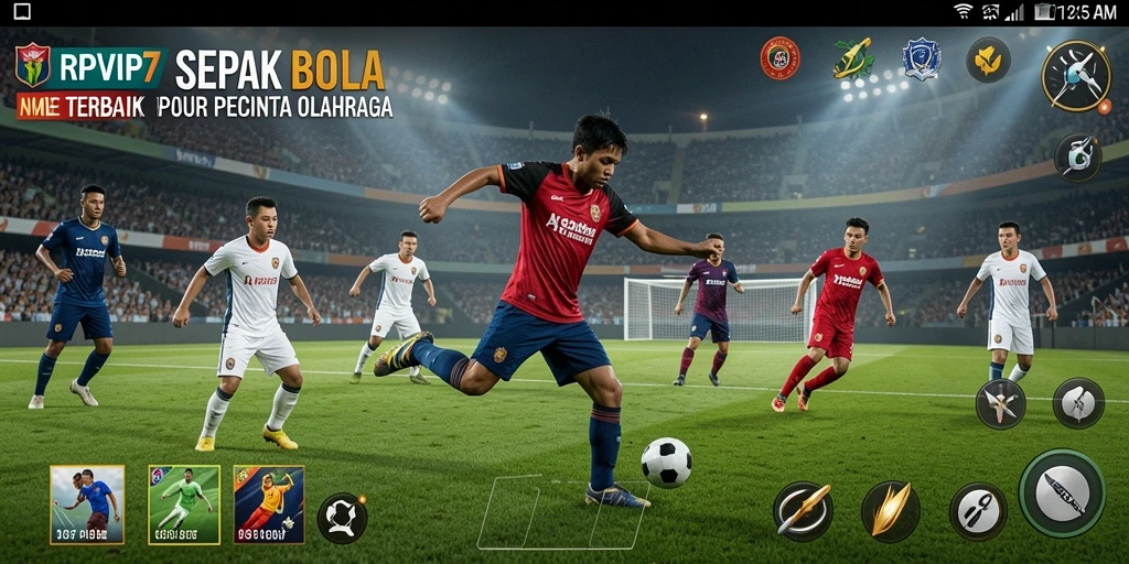 Screenshot gameplay RPVIP7 yang menampilkan aksi seru di lapangan.