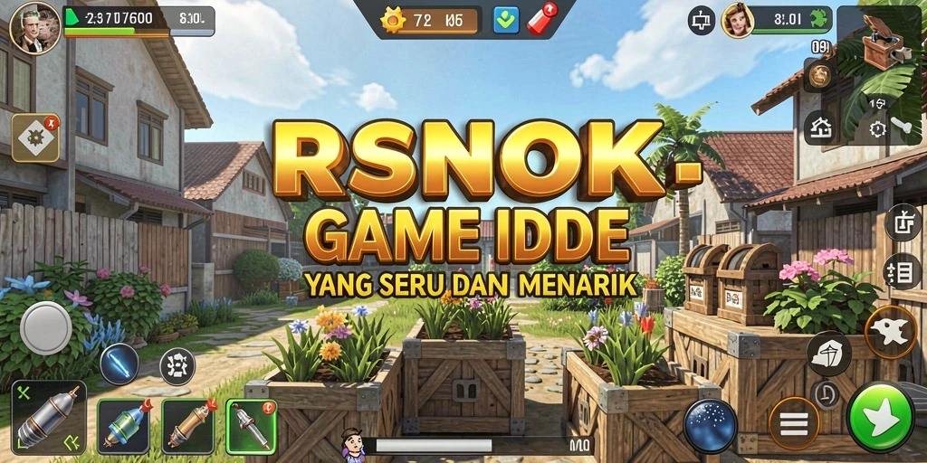 Gameplay RSNOK yang menarik dan mengasyikkan dalam mode Idle.