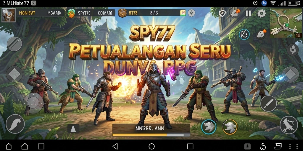 Tampilan gameplay SPY77 yang menarik dan menantang.