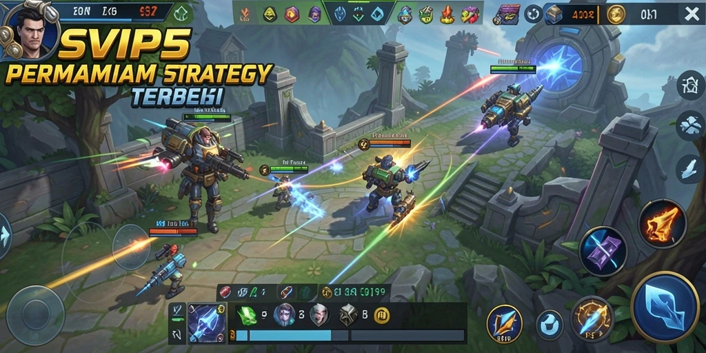 Tampilan gameplay SVIP5 yang menarik dengan aksi strategi yang mendebarkan.