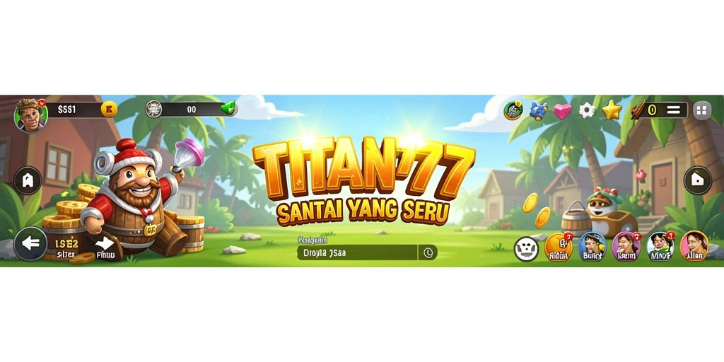 Tampilan gameplay <strong>TITAN777</strong> yang menarik dan menghibur.