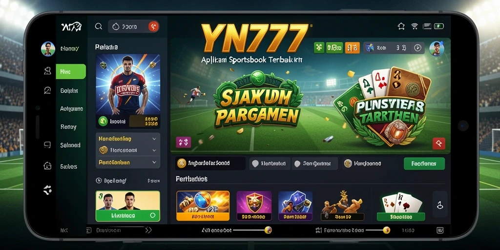 Tampilan menarik dari gameplay YN777 dalam taruhan olahraga.
